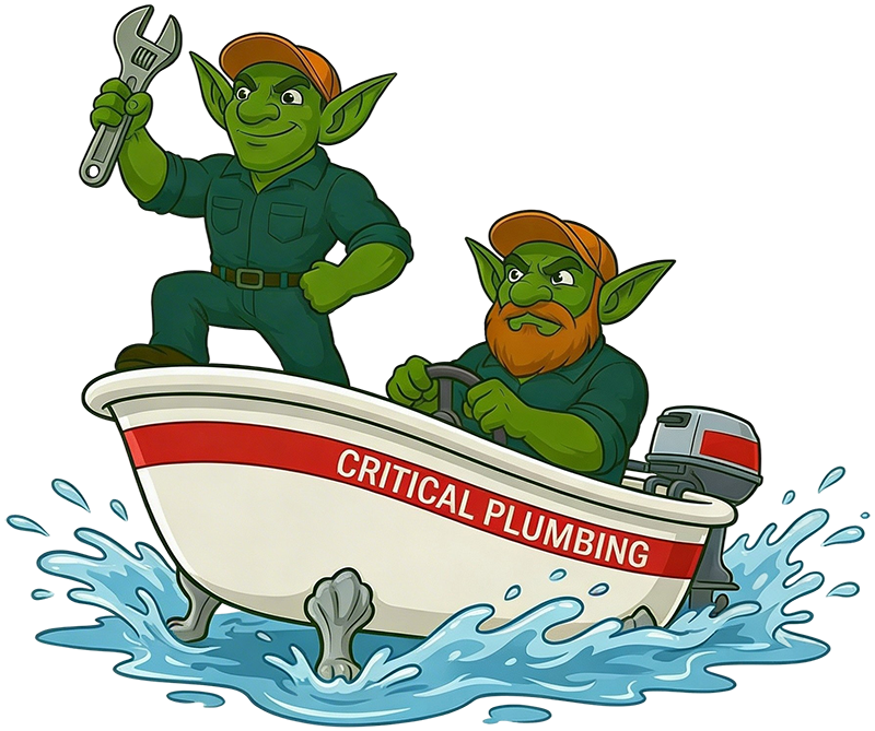 Critical Plumbing service crew in Westlake Ohio neighborhood