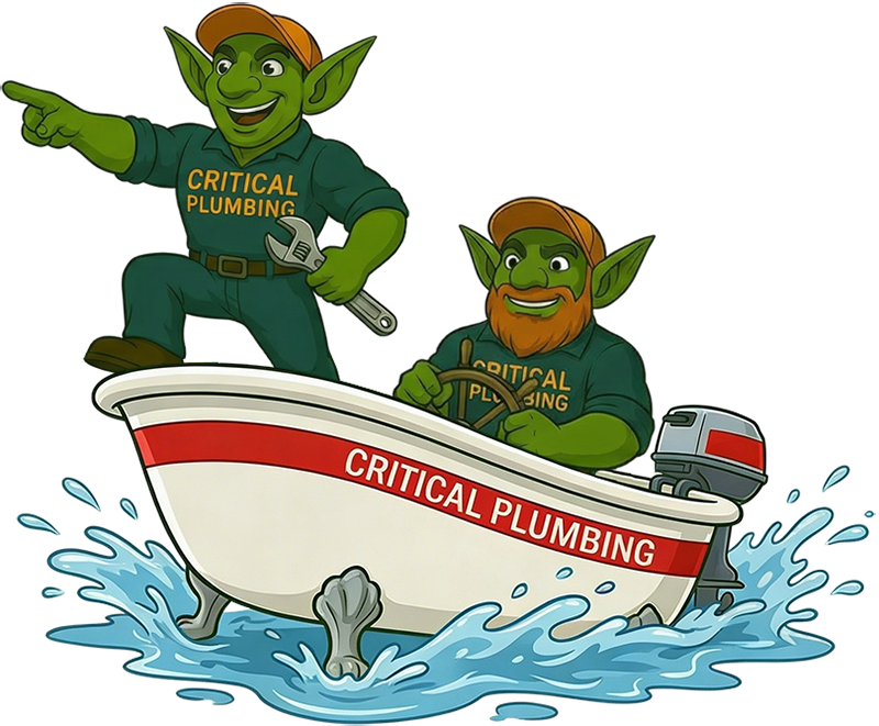 Critical Plumbing service crew in Westlake Ohio neighborhood