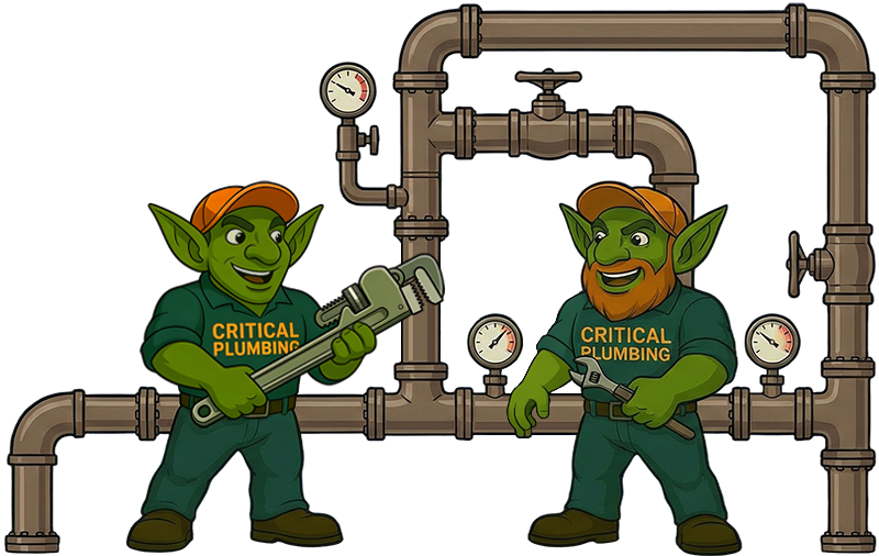 Gas line services Cleveland licensed plumber installing gas pipe safely
